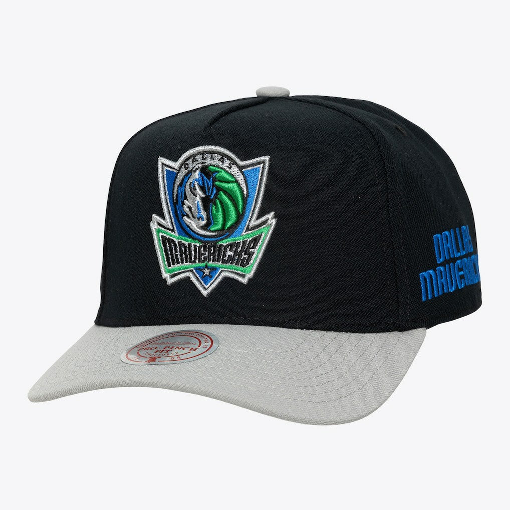 Dallas Mavericks Hardwood Classics Legendary Away Pro-Pinch Adjustable Hat Black