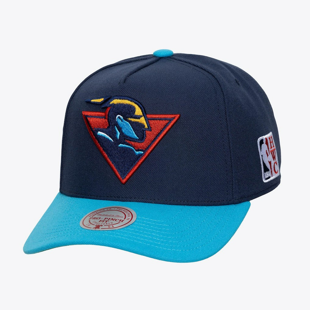 Golden State Warriors Hardwood Classics Legendary Away Pro-Pinch Adjustable Hat Navy