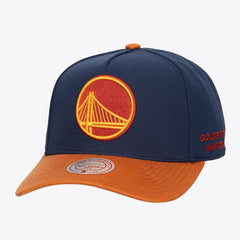 Golden State Warriors Legendary Home Pro Pinch Snapback Hat Navy