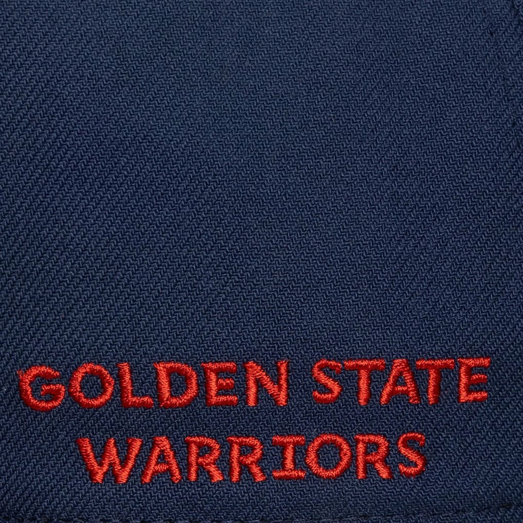 Golden State Warriors Legendary Home Pro Pinch Snapback Hat Navy