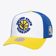 Golden State Warriors Legendary Home Pro Pinch Snapback Hat White