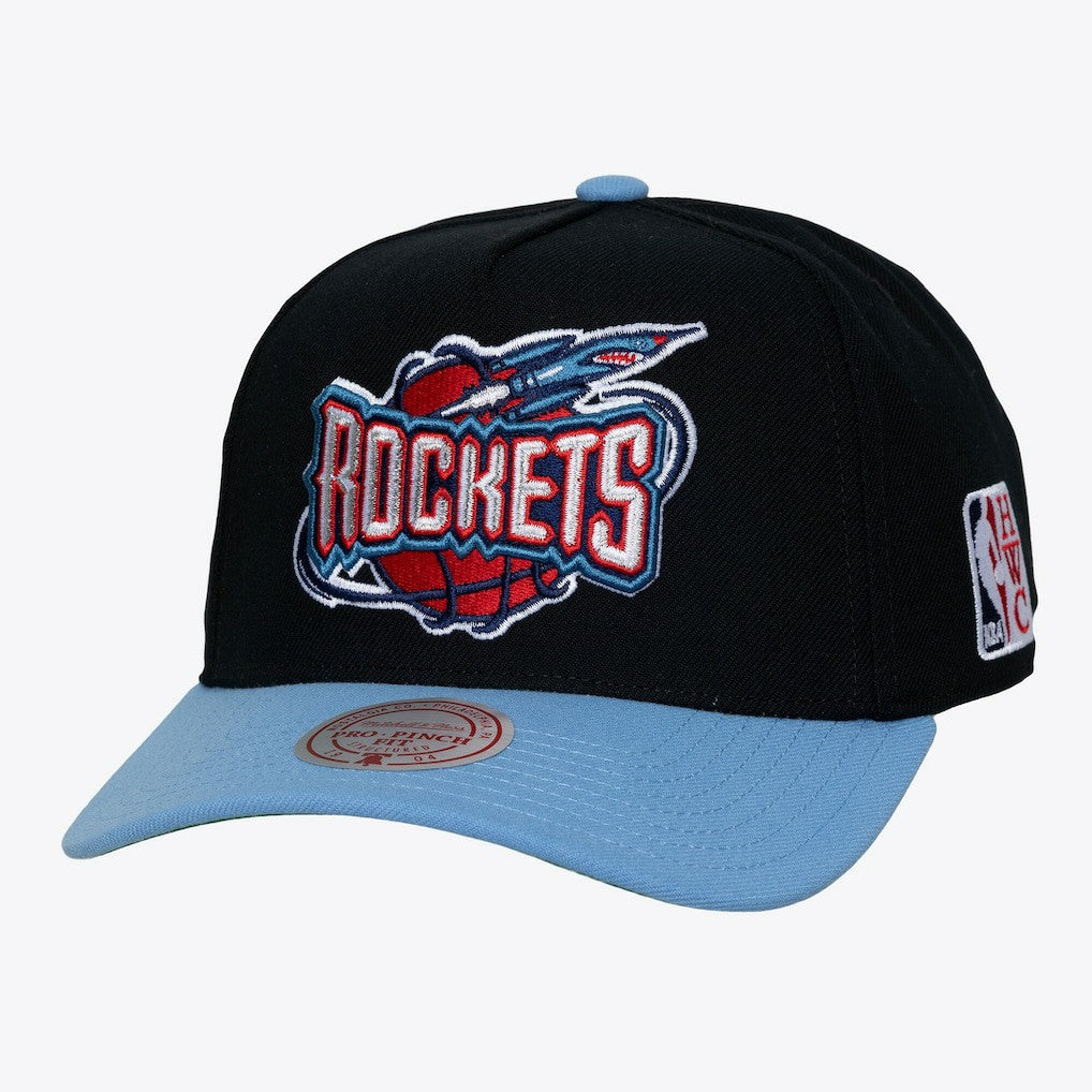 Houston Rockets Legendary Home Pro Pinch Snapback Hat Black