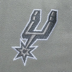 San Antonio Spurs Thunderstorm Head Coach Pro Crown Snapback Hat Gray