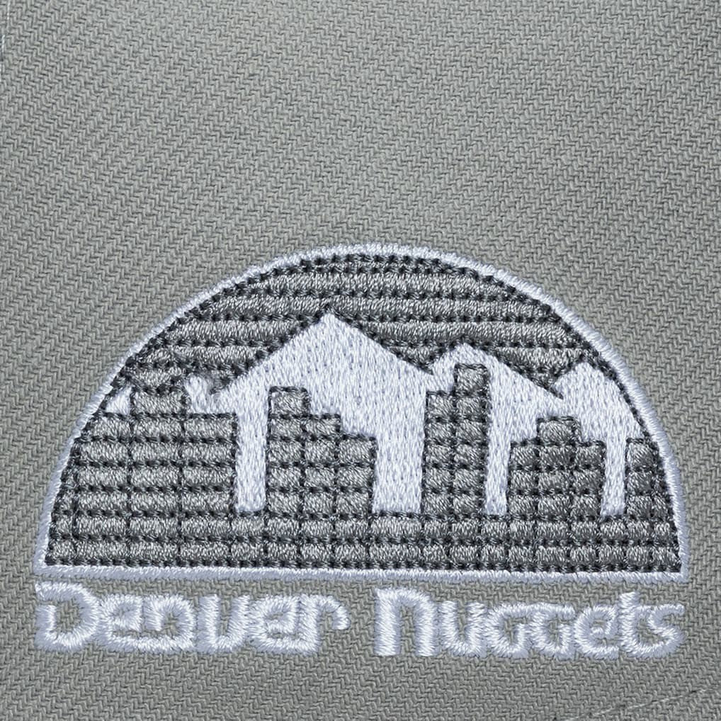 Denver Nuggets Thunderstorm Head Coach Pro Crown Snapback Hat Gray