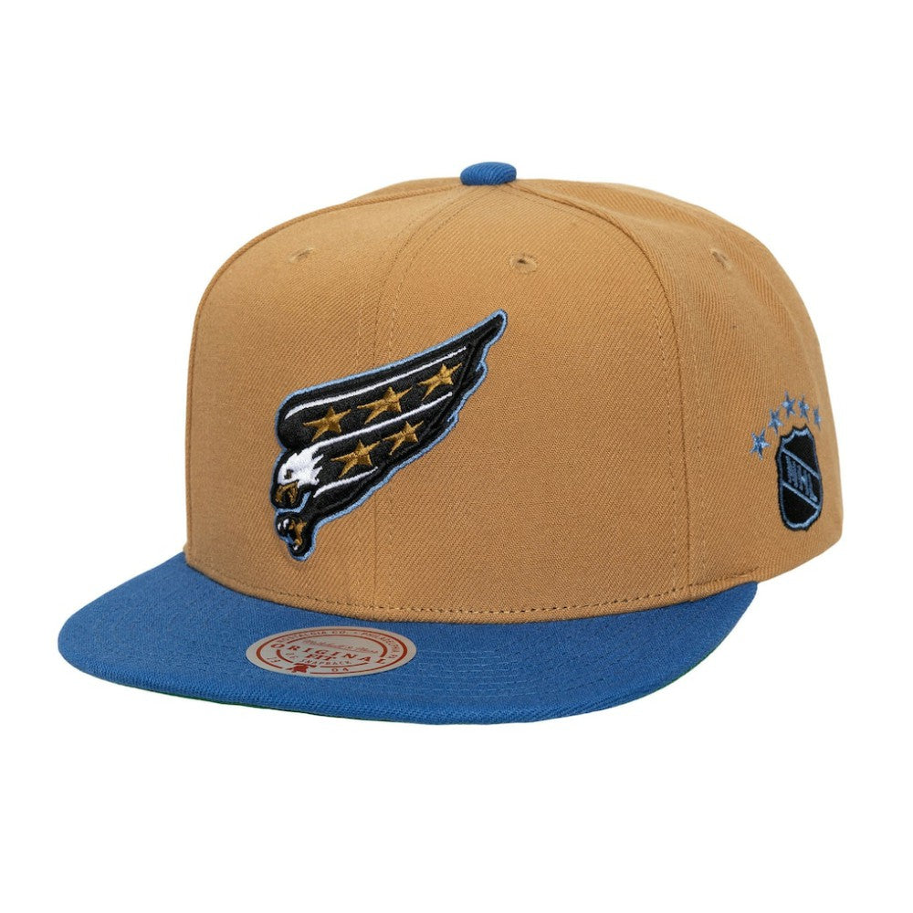 NHL Washington Capitals Mitchell & Ness Legendary Away Snapback Hat - Gold