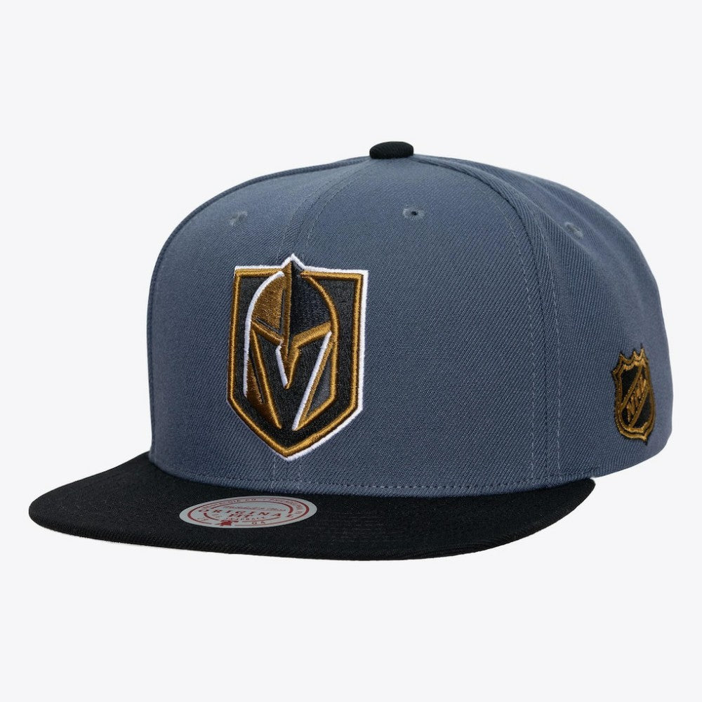 NHL Vegas Golden Knights Mitchell & Ness Legendary Home Snapback Hat - Charcoal