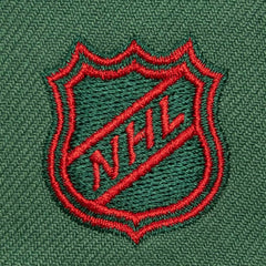NHL Minnesota Wild Mitchell & Ness Legendary Home Snapback Hat - Green