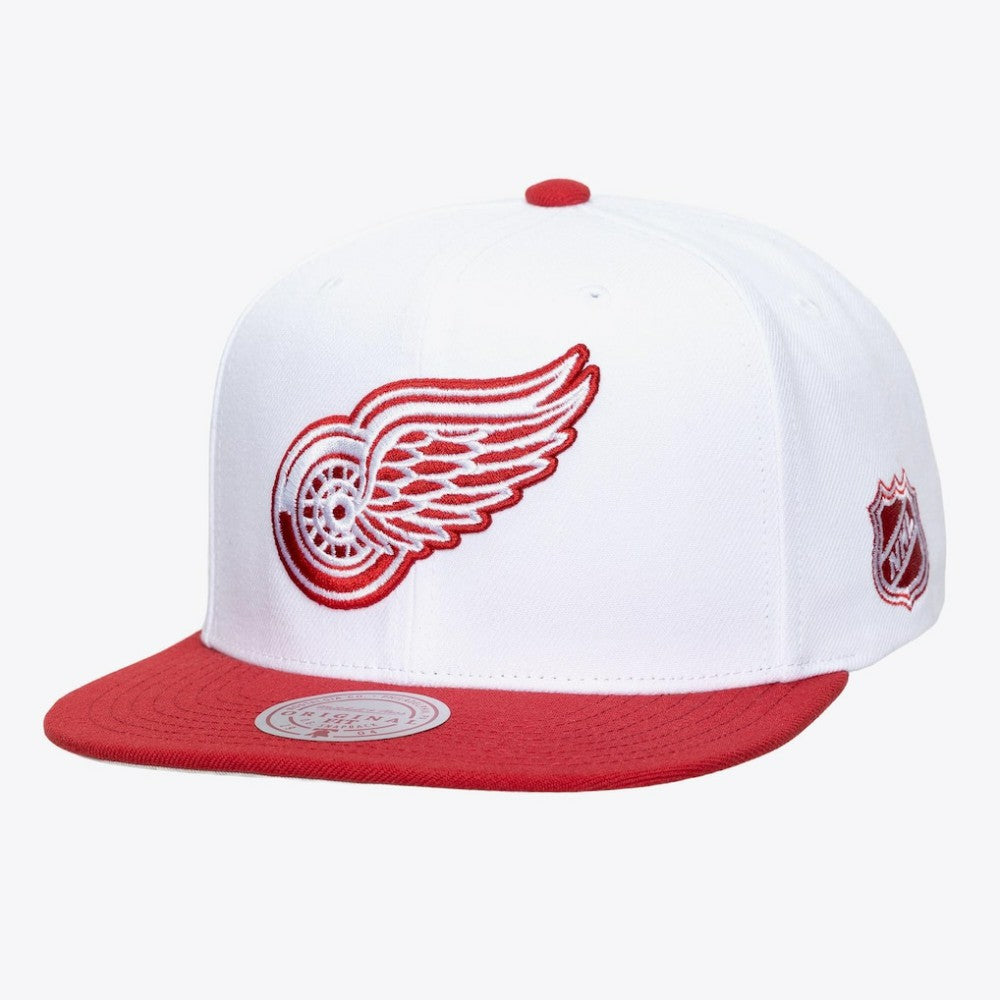 NHL Detroit Red Wings Mitchell & Ness Legendary Home Snapback Hat - White