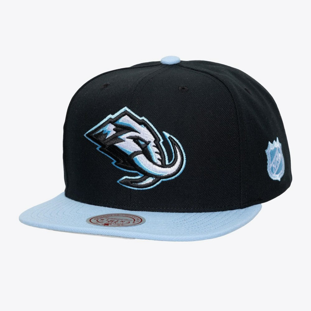 NHL Utah Mammoth Mitchell & Ness Legendary Home Snapback Hat - Black
