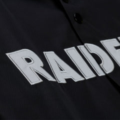 Las Vegas Raiders Coaches Full-Snap Hooded Windbreaker Jacket Black