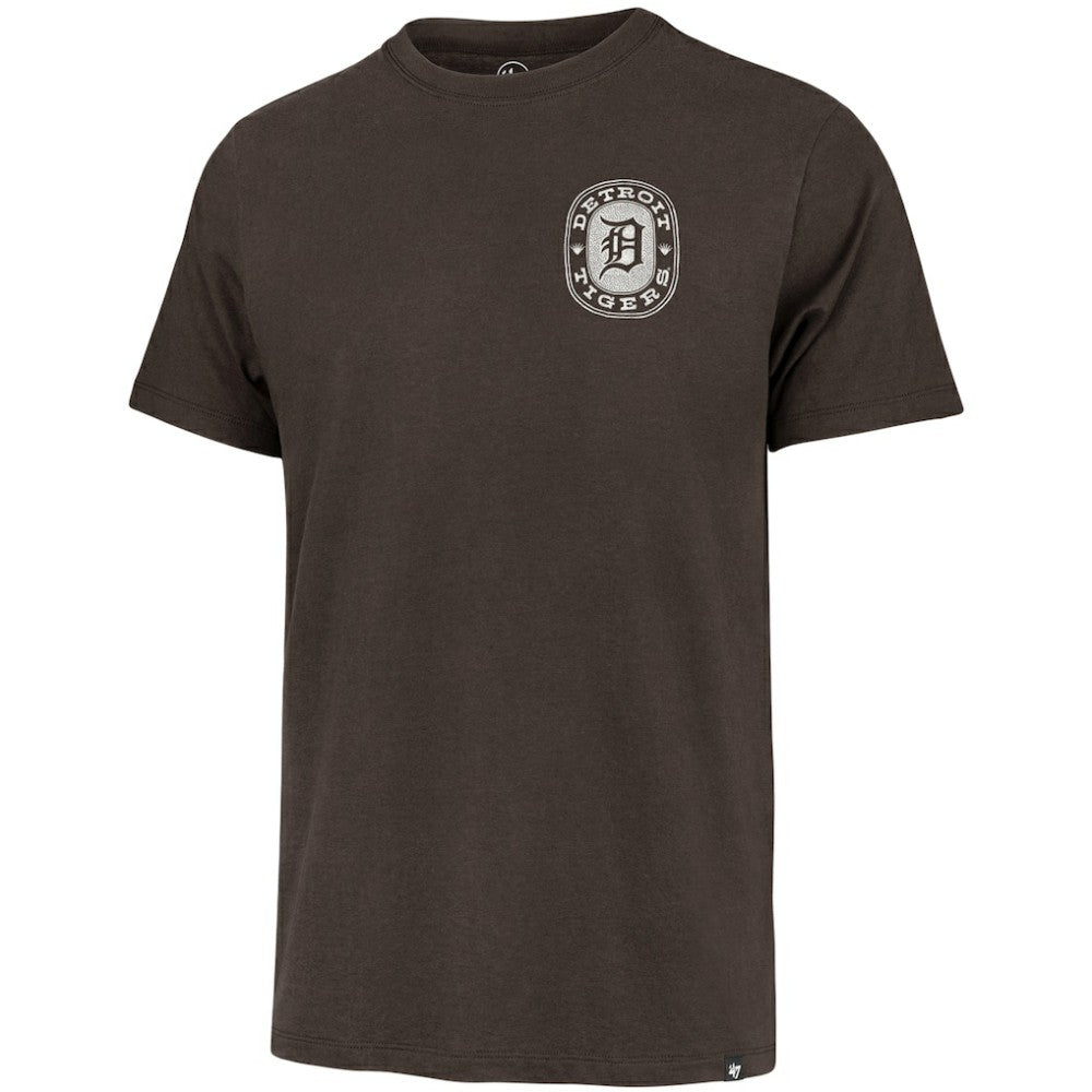 Detroit Tigers '47 Back Canyon Franklin T-Shirt - Brown T-shirts