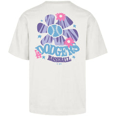 Los Angeles Dodgers '47 Flora Foundation T-Shirt - Cream T-shirts