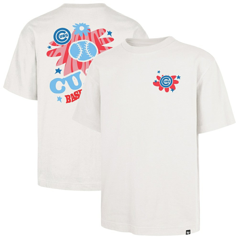 Chicago Cubs '47 Flora Foundation T-Shirt - Cream T-shirts