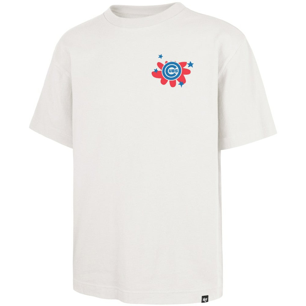 Chicago Cubs '47 Flora Foundation T-Shirt - Cream T-shirts