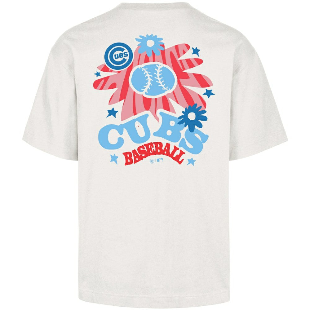 Chicago Cubs '47 Flora Foundation T-Shirt - Cream T-shirts