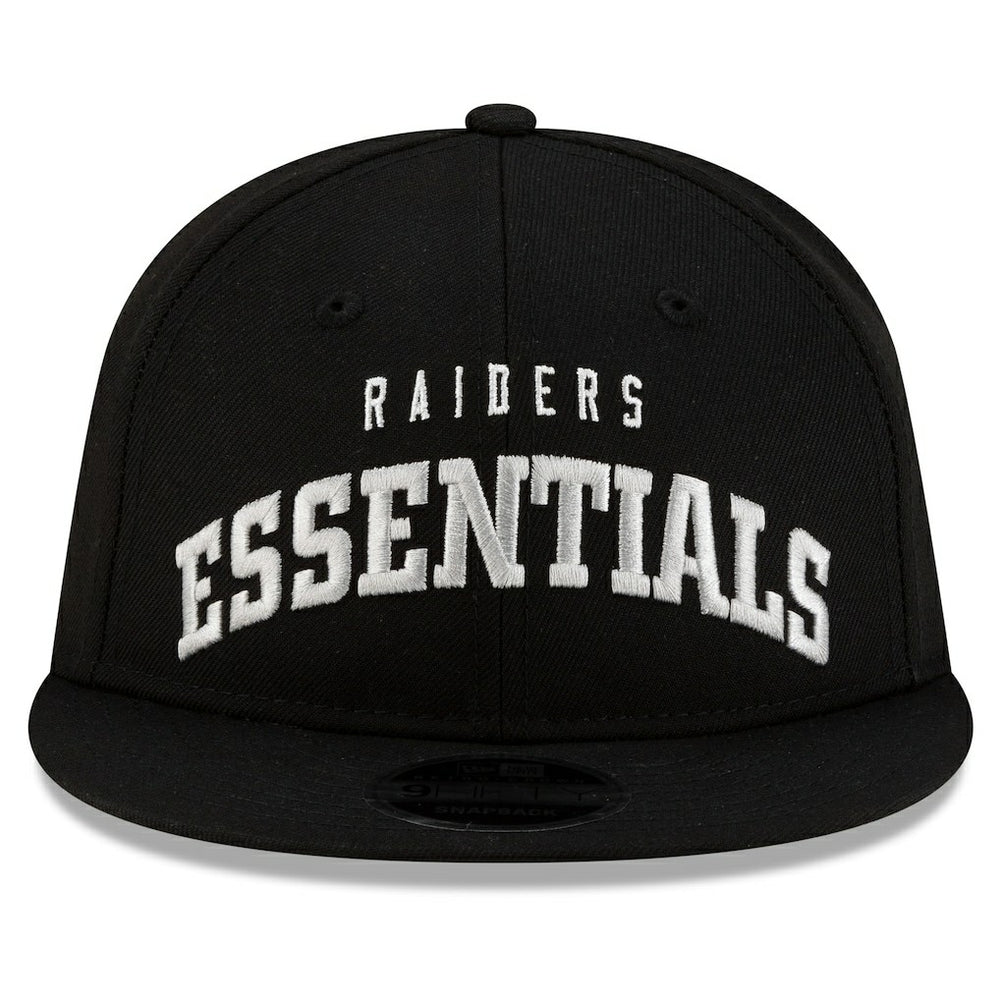Las Vegas Raiders New Era x Fear of God x NFL 9FIFTY Snapback Hat Black