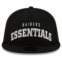 Las Vegas Raiders New Era x Fear of God x NFL 9FIFTY Snapback Hat Black