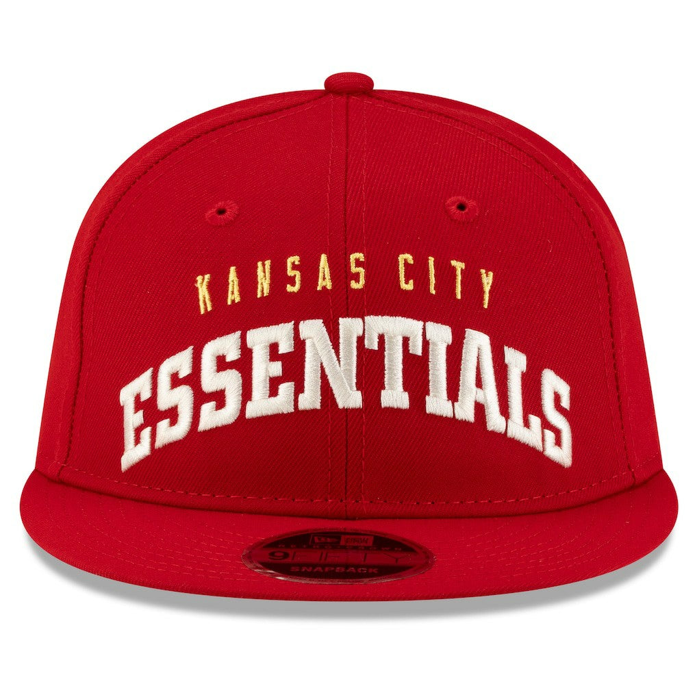 Kansas City Chiefs New Era x Fear of God x NFL 9FIFTY Snapback Hat Red