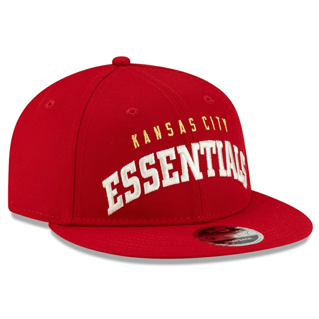 Kansas City Chiefs New Era x Fear of God x NFL 9FIFTY Snapback Hat Red