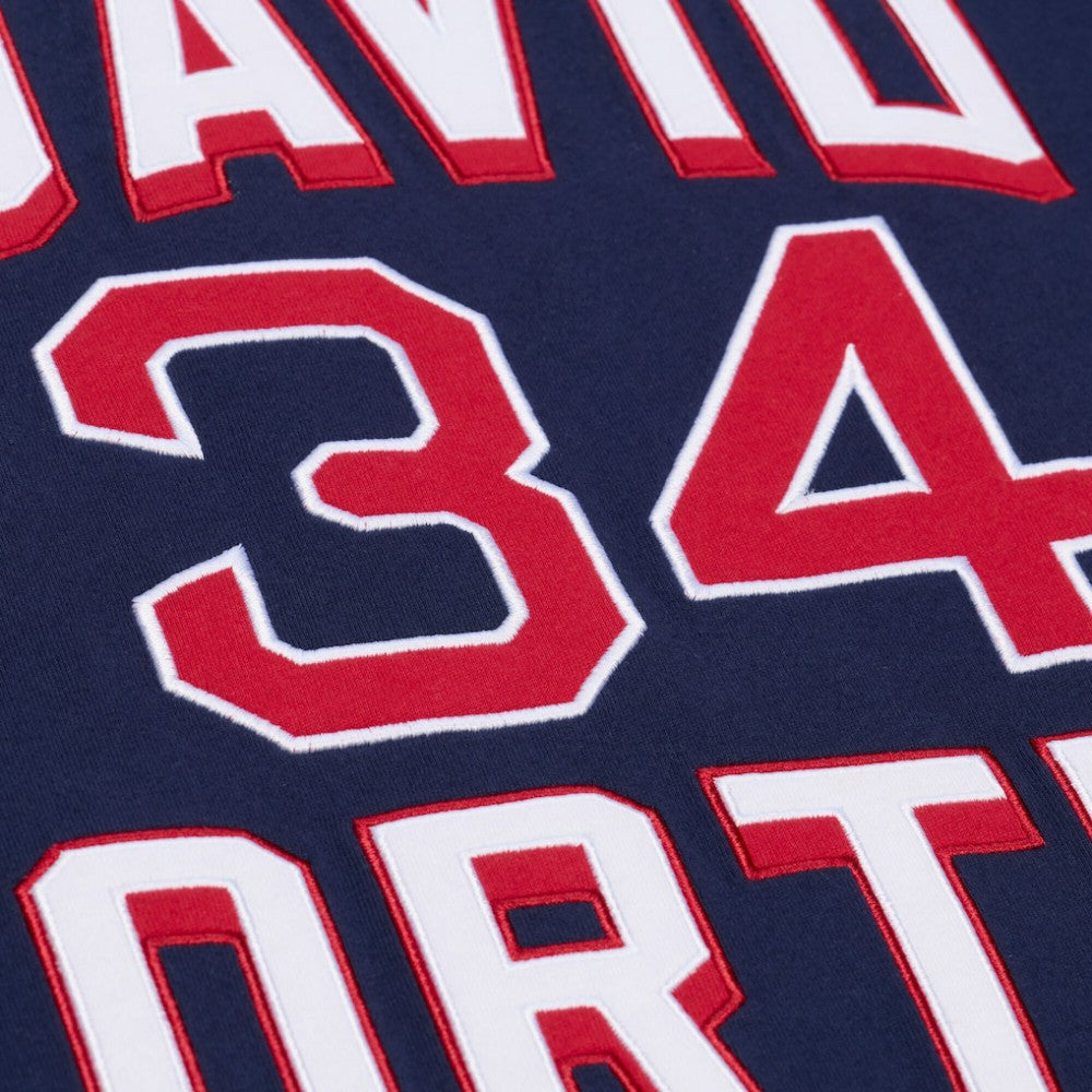 David Ortiz Boston Red Sox Mitchell & Ness Player Collection Premium T-Shirt - Navy T-shirts