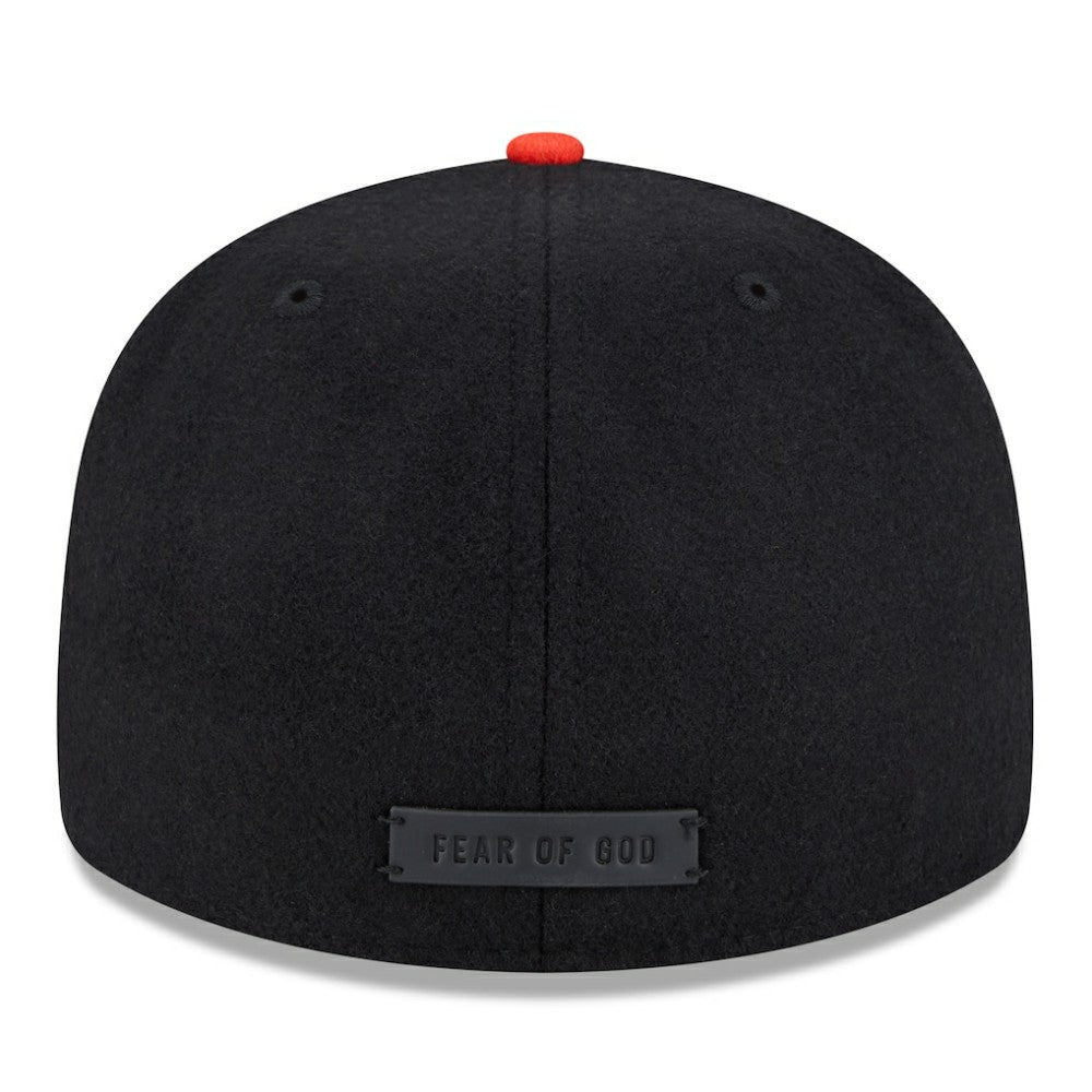 San Francisco Giants New Era x Fear of God x MLB Wool 59FIFTY Fitted Hat - Black Hats