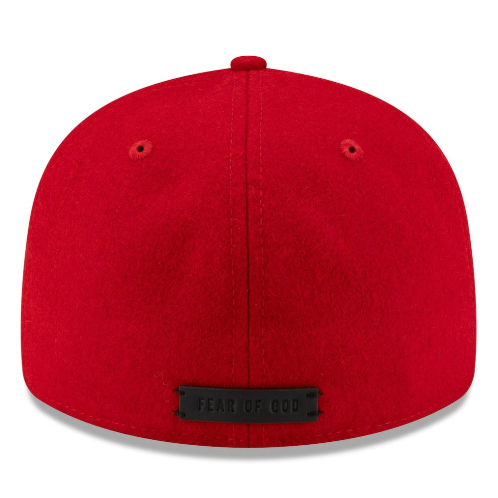 Chicago White Sox New Era x Fear of God x MLB Wool 59FIFTY Fitted Hat - Red Hats