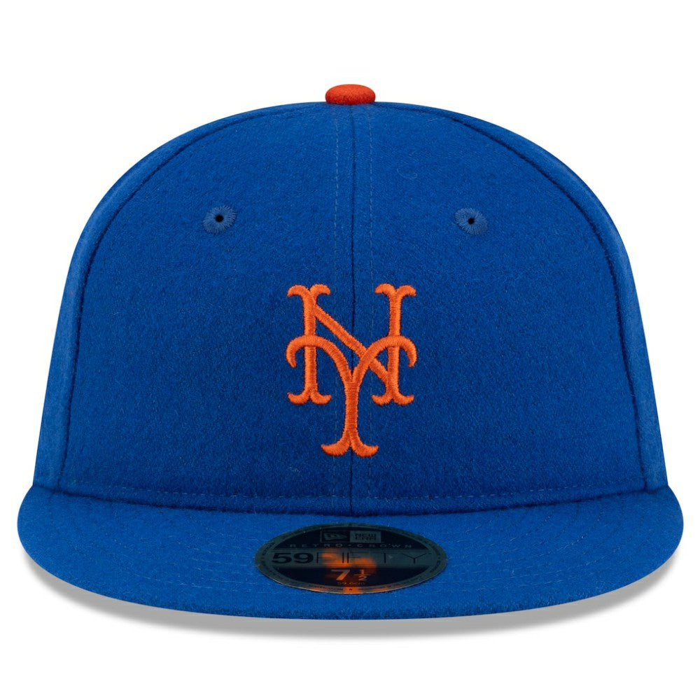 New York Mets New Era x Fear of God x MLB Wool 59FIFTY Fitted Hat - Royal Hats