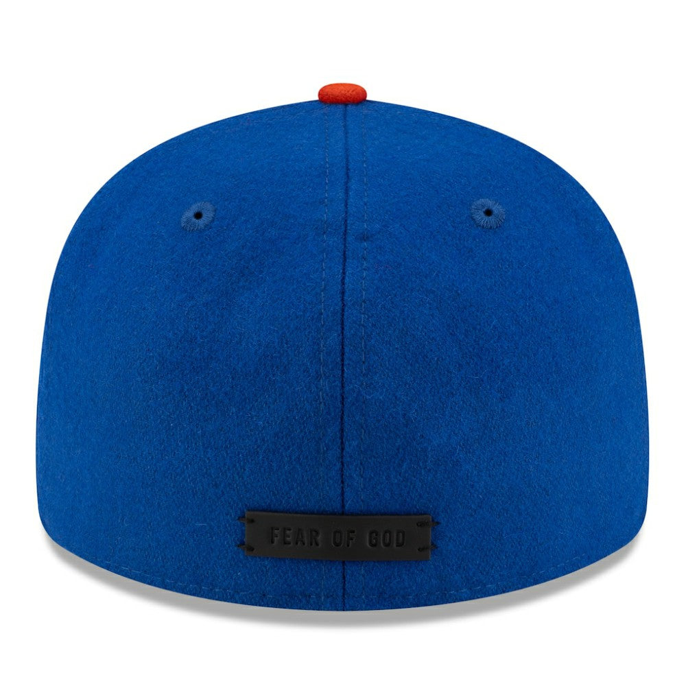 New York Mets New Era x Fear of God x MLB Wool 59FIFTY Fitted Hat - Royal Hats