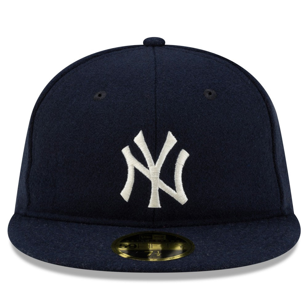 New York Yankees New Era x Fear of God x MLB Wool 59FIFTY Fitted Hat - Navy Hats
