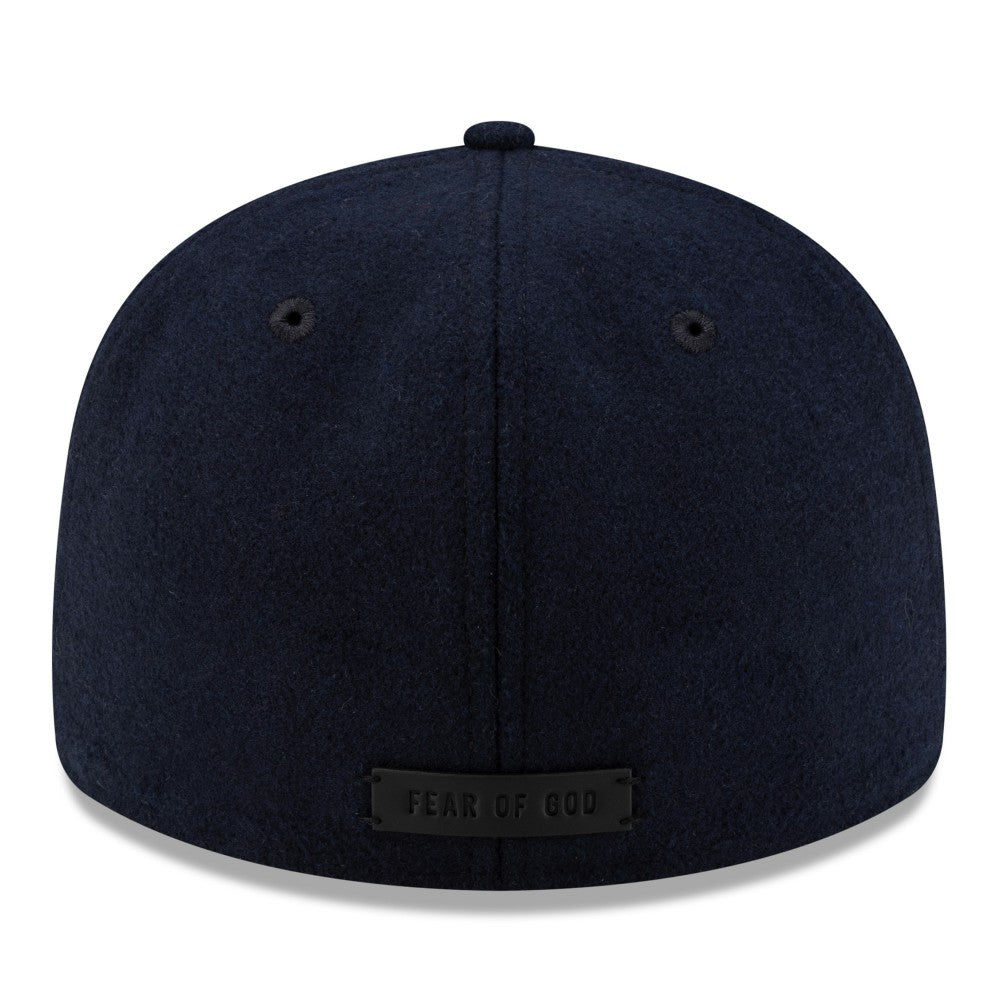 New York Yankees New Era x Fear of God x MLB Wool 59FIFTY Fitted Hat - Navy Hats