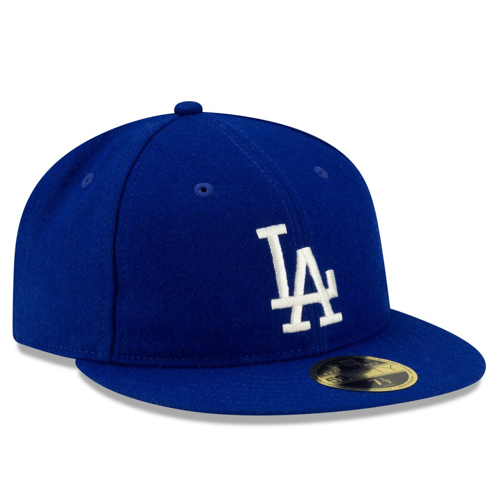 Los Angeles Dodgers New Era x Fear of God x MLB Wool 59FIFTY Fitted Hat - Royal Hats