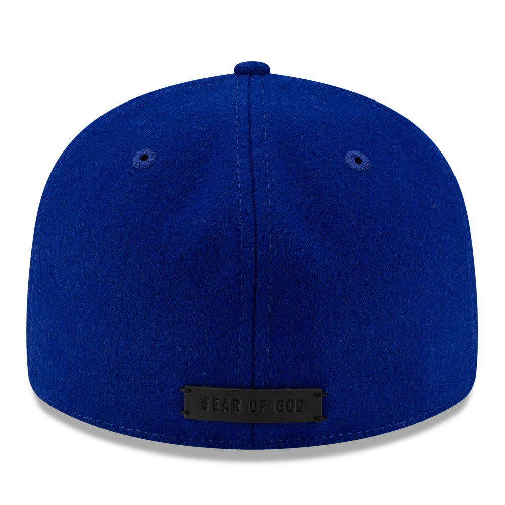 Los Angeles Dodgers New Era x Fear of God x MLB Wool 59FIFTY Fitted Hat - Royal Hats