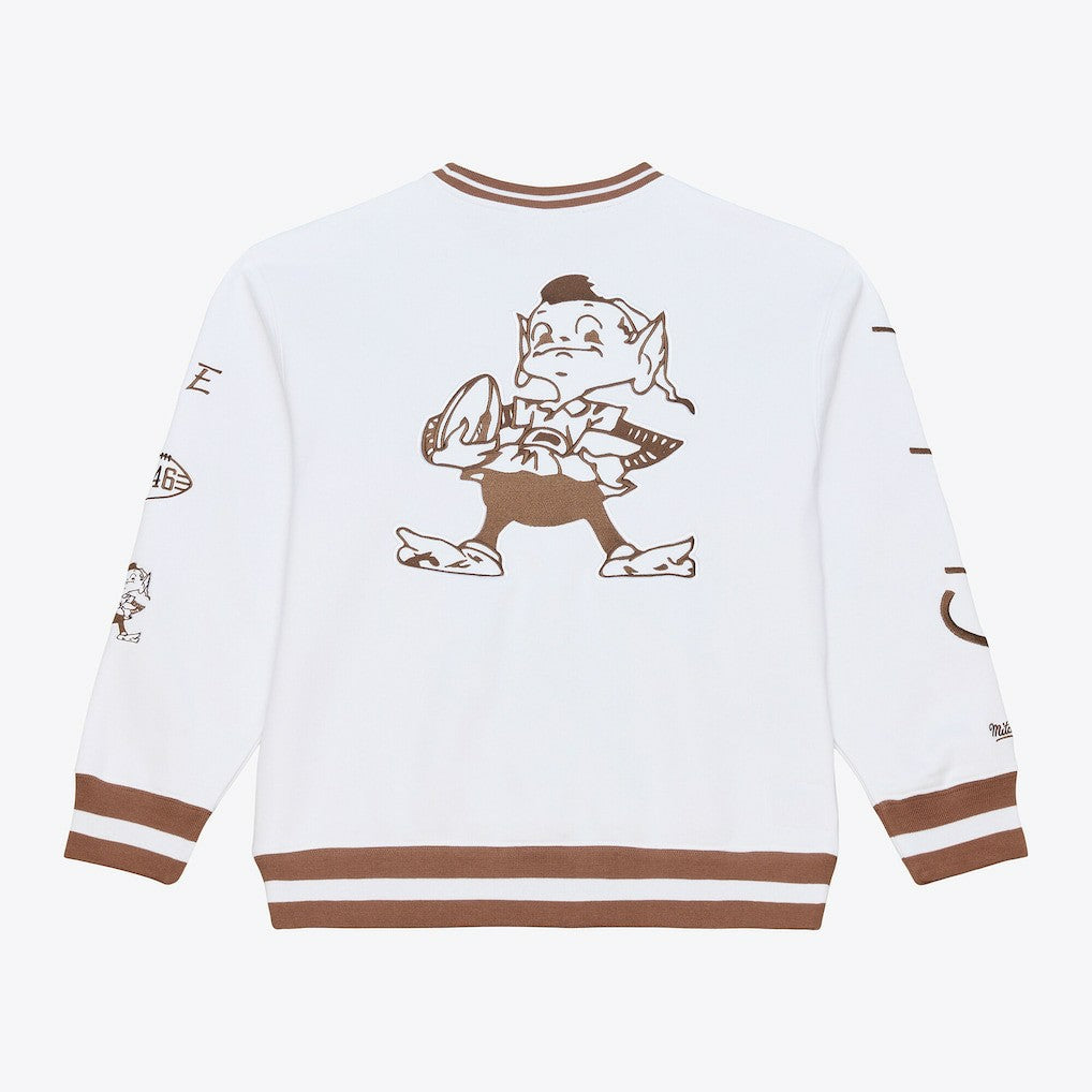 Cleveland Browns Arctic Fleece Sweatshirt White