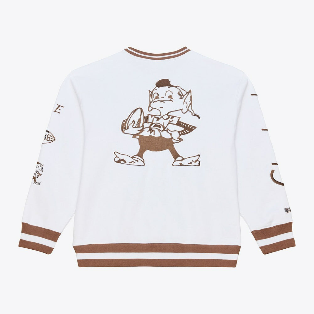 Cleveland Browns Arctic Fleece Sweatshirt White