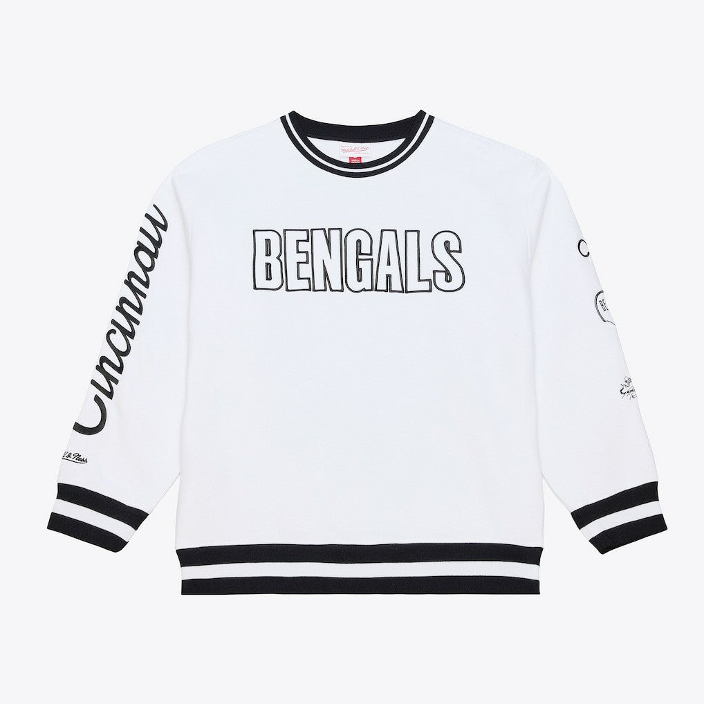 Cincinnati Bengals Arctic Fleece Sweatshirt White