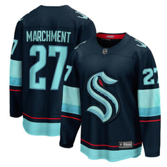 NHL Mason Marchment Seattle Kraken Fanatics Home Breakaway Jersey - Deep Sea Blue