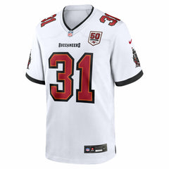 Antoine Winfield Jr. Tampa Bay Buccaneers 50th Season Patch Game Jersey White