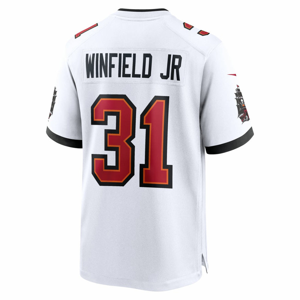 Antoine Winfield Jr. Tampa Bay Buccaneers 50th Season Patch Game Jersey White