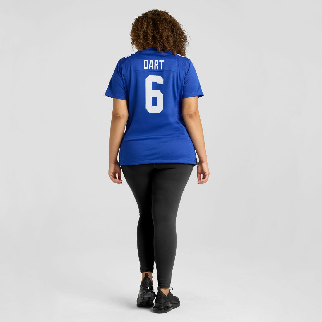 Jaxson Dart New York Giants Women's Team Game Jersey Royal