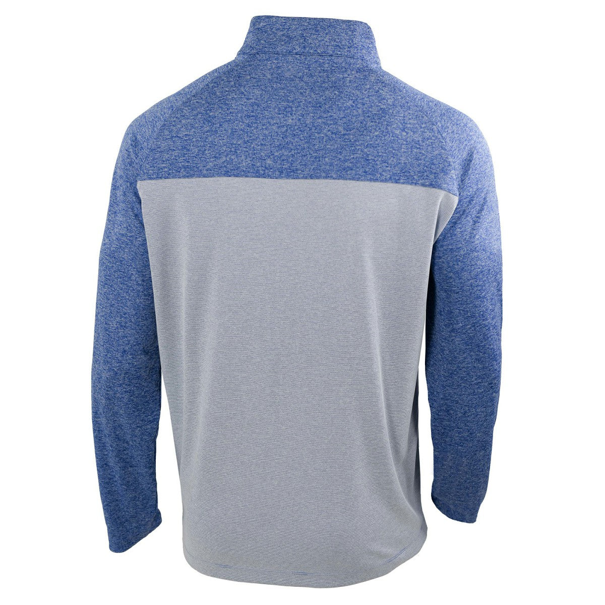 Oklahoma City Thunder 2025 NBA Finals Champions Rockin' It Raglan Omni-Wick Quarter-Zip Pullover Blue