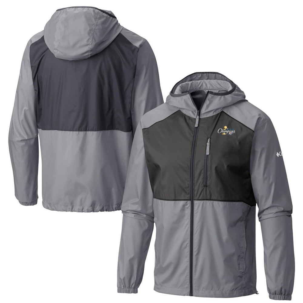 Oklahoma City Thunder 2025 NBA Finals Champions Flash Forward Lightweight Full-Zip Hooded Windbreaker Gray