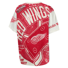 NHL Detroit Red Wings Outerstuff Youth Top Player T-Shirt - Cream