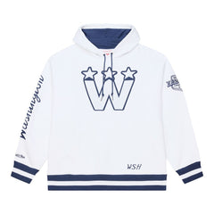 NHL Washington Capitals Mitchell & Ness Arctic Fleece Hoodie - White
