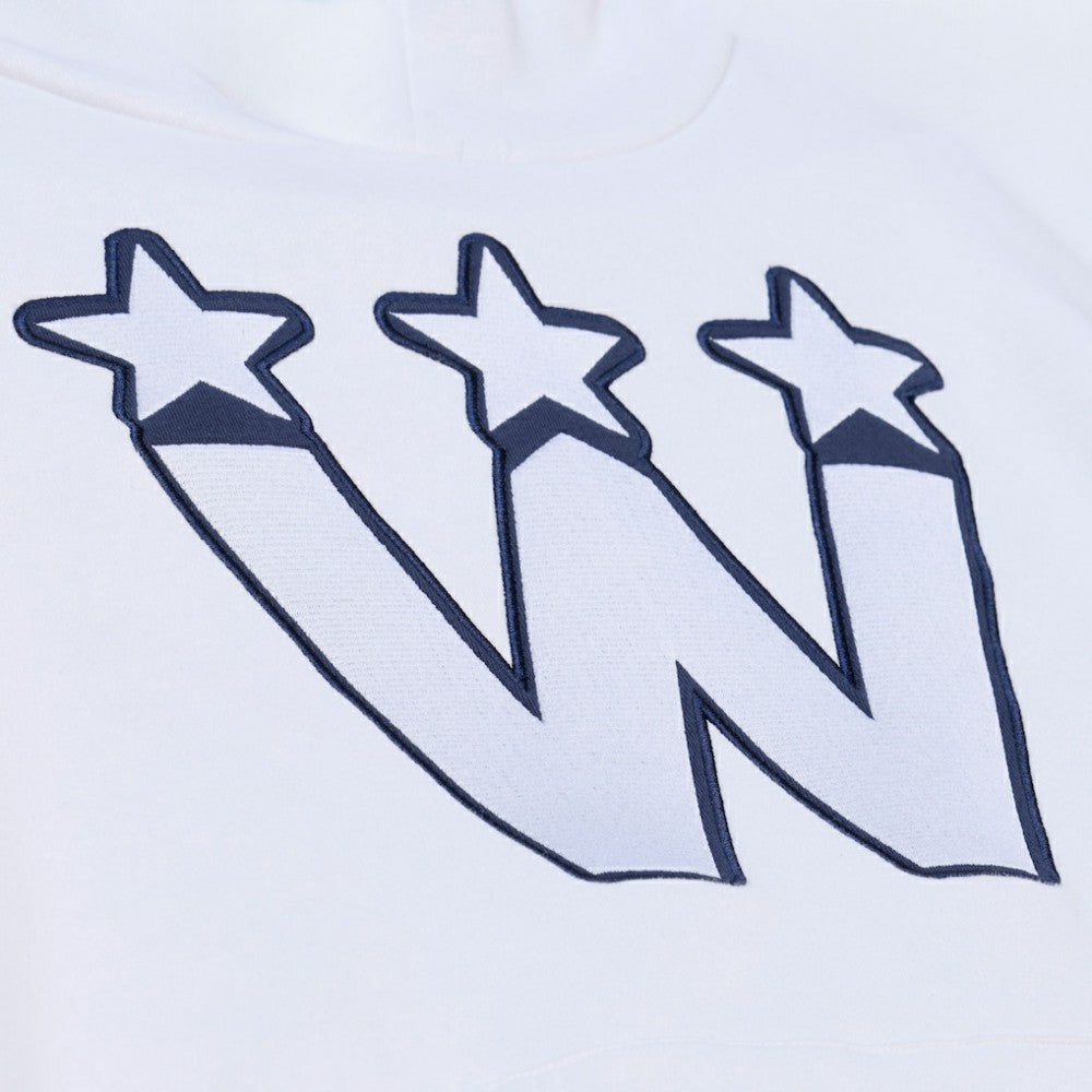 NHL Washington Capitals Mitchell & Ness Arctic Fleece Hoodie - White