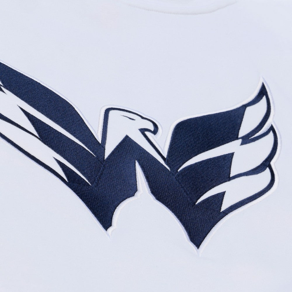 NHL Washington Capitals Mitchell & Ness Arctic Fleece Hoodie - White