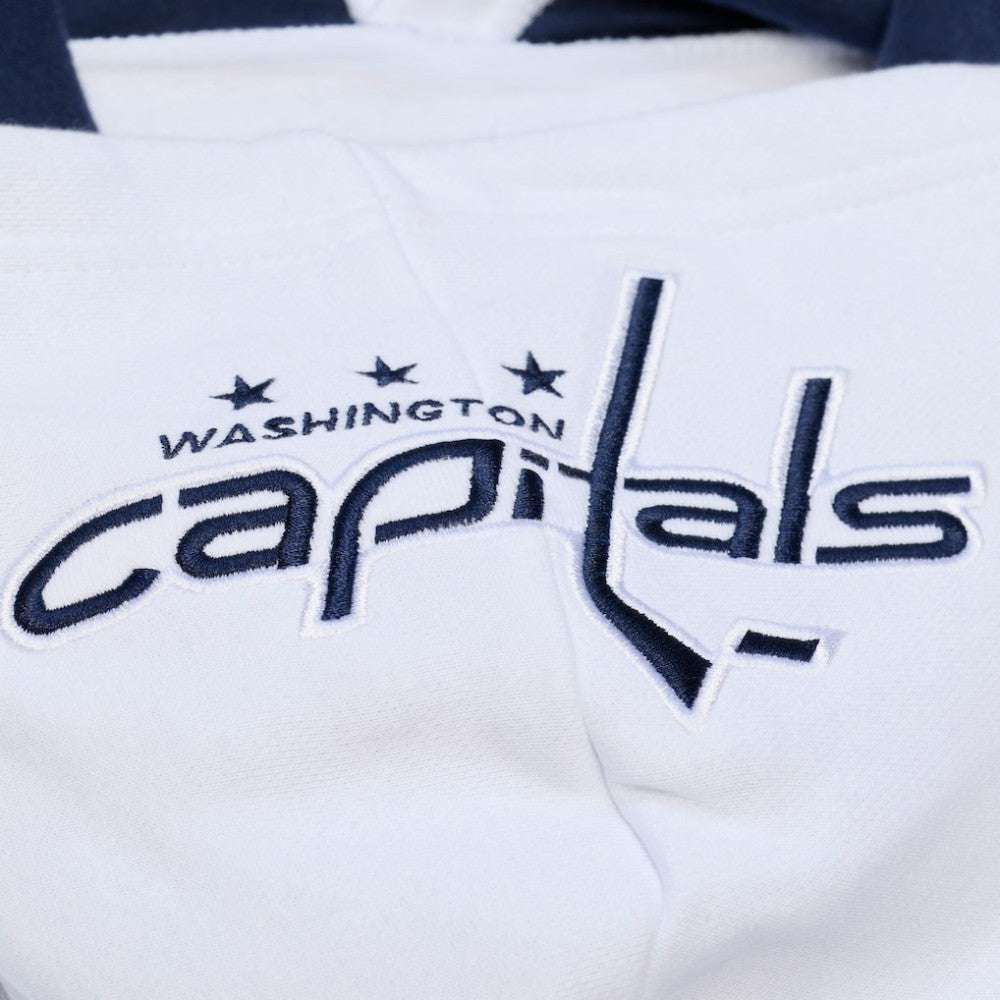 NHL Washington Capitals Mitchell & Ness Arctic Fleece Hoodie - White