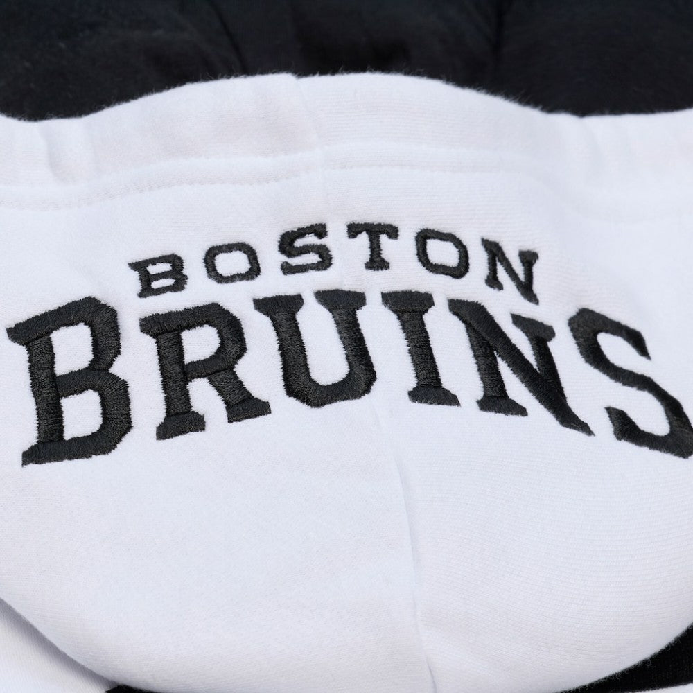 NHL Boston Bruins Mitchell & Ness Arctic Fleece Hoodie - White