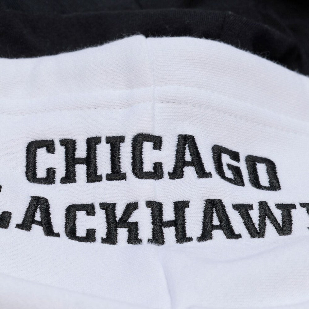 NHL Chicago Blackhawks Mitchell & Ness Arctic Fleece Hoodie - White