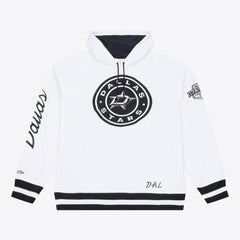 NHL Dallas Stars Mitchell & Ness Arctic Fleece Hoodie - White