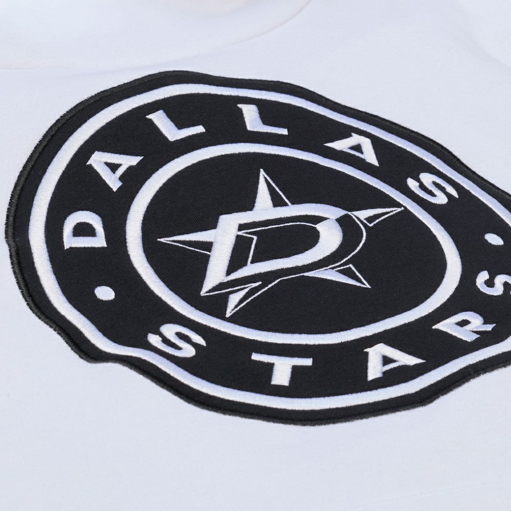 NHL Dallas Stars Mitchell & Ness Arctic Fleece Hoodie - White